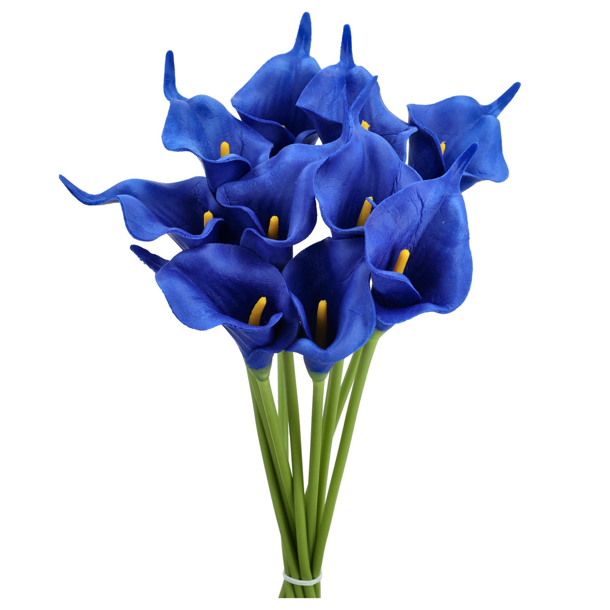 Bukiet Sztuczna Calla 33cm Granat Kwiaty Sztuczne Jak Żywe Kalie Stroik