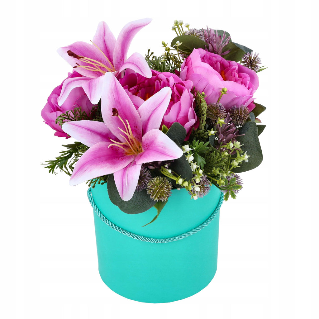 Flower Box Duży 17cm Pudełko Na Prezent Kwiaty Urodziny Do Dekoracji Ozdoby