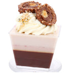 Pucharek do deserów 120ml/25szt Topper Chrzest Święty Pojemniki Desery