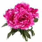 SZTUCZNE KWIATY Bukiet Peonia Piwonia jak żywe Kompozycja Stroik Róż 45cm