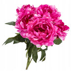 SZTUCZNE KWIATY Bukiet Peonia Piwonia jak żywe Kompozycja Stroik Róż 45cm