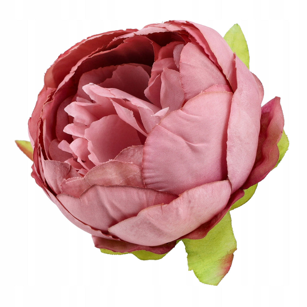 Peonie Sztuczne Brudny Róż Główki Kwiatowe Ozdoba Kompozycja Dekoracja