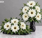 Dalia Bukiet Kwiaty Sztuczne 45cm Jak Żywe Do Wazonu Bukietu Stroik Ozdoba