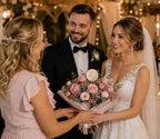 TOPPER na Tort Bukiet Ślub Prezent Dekoracje Flower box Pamiątka