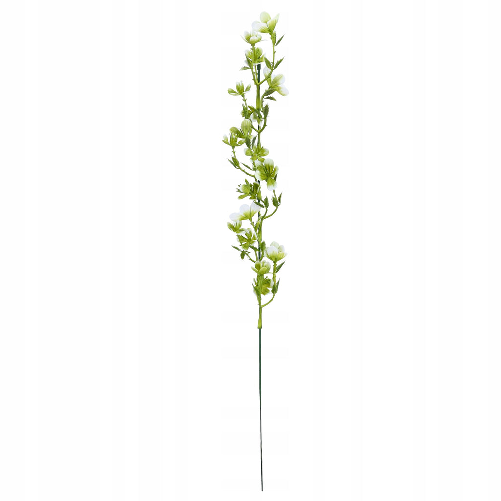 KWIATY SZTUCZNE LIŚCIE listki gałązka 52cm dekoracja do kompozycji BUKIETU