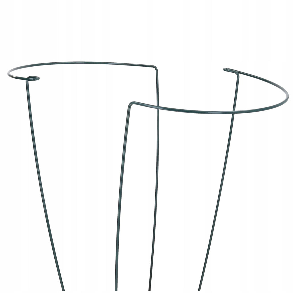 PODPÓRKA do KWIATÓW 45cm podpora 3szt do ROŚLIN zielonych obejma OGRÓD
