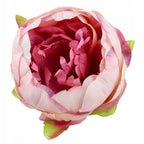 Peonie Różowo Malinowe Piwonie Dekoracja Główki Wyrobowe KWIATY SZTUCZNE
