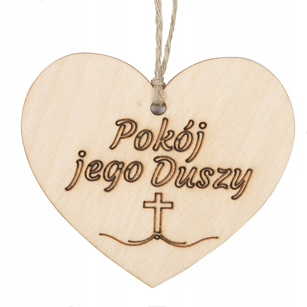 Zawieszka Na Znicz Dekoracja Pokój Jego Duszy