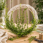 Gałązka Uzupełniajaca Zielona 3szt SZTUCZNE GAŁĄZKI Dodatek DIY Flower Box