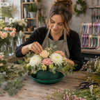 Podstawka z mokrą gąbką CIOTOLA gąbka florystyczna STROIK victoria floral