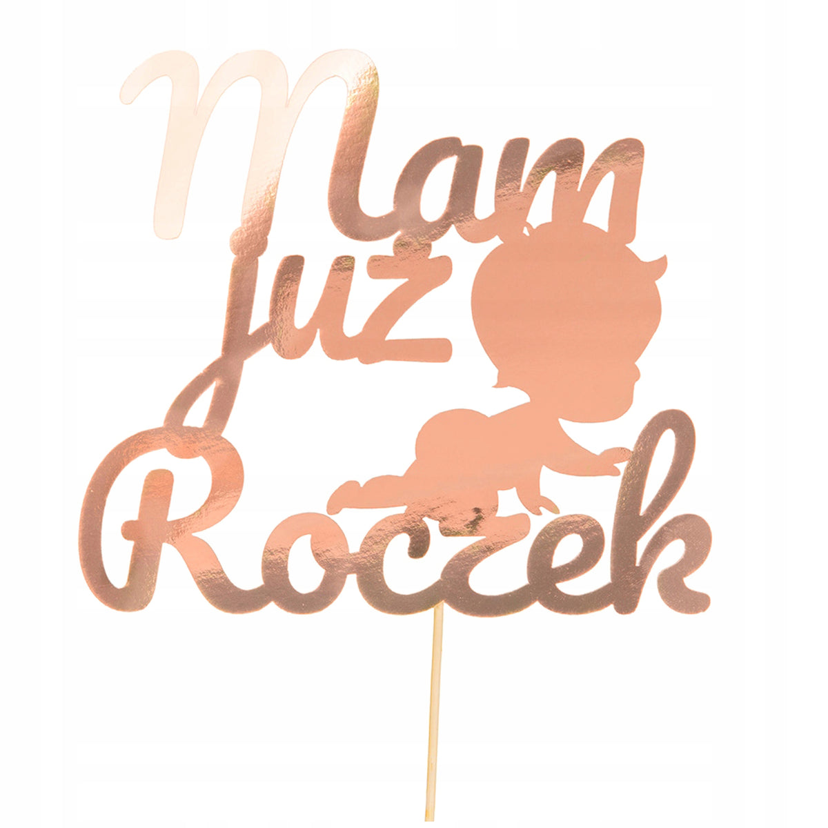 Topper Na Tort Urodzinowy Dekoracje Ozdoby Tortu Ozdoba Roczek Urodziny