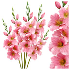 Gałązka zestaw 5szt MIECZYK do kompozycji bukietu SZTUCZNE KWIATY jak żywe