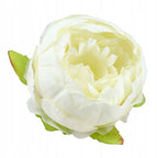 Peonie Piwonie Ecru Główki Kwiatowe Do Kompozycji Do Bukietu 6szt 8cm