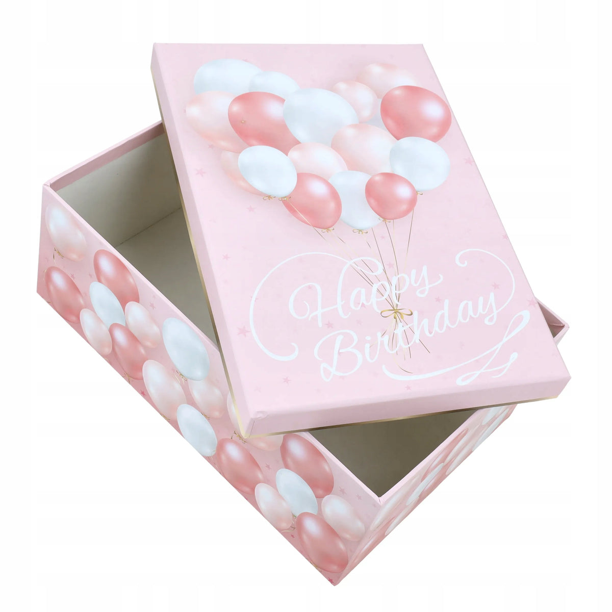 FlowerBox Balony Pudełko Prezentowe Duże Na Kompozycje Kwiatów Do dekoracji