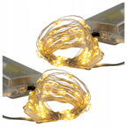 LAMPKI LED choinkowe 4m ciepłe światło DEKORACJA ozdoby świąteczne na STÓŁ