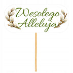 WIELKANOC TOPPER WESOŁEGO ALLELUJA toper wielkanocny do babki ŚWIĘCONKI