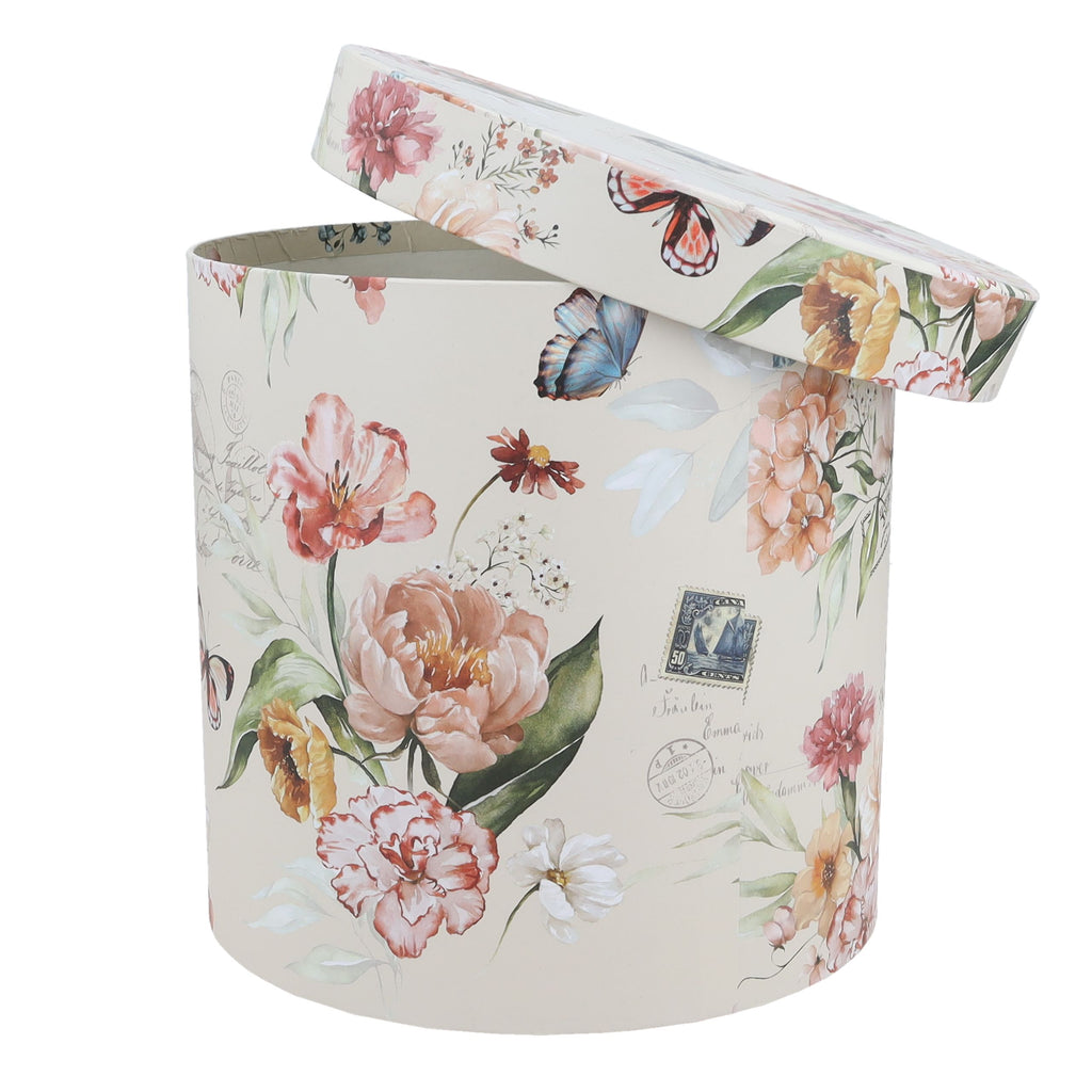 FLOWER BOX prezentowy na Urodziny DIY Pudełko dekoracyjne Imieniny Upominek
