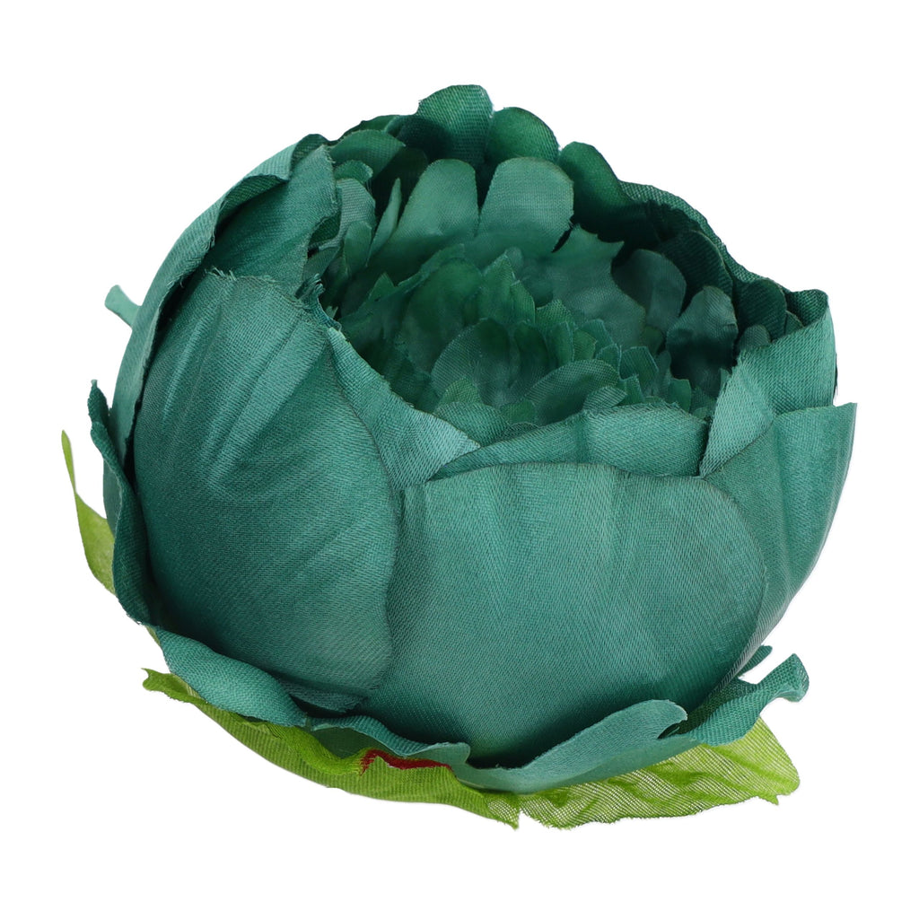 Główka Peonia Turkus 6szt Zestaw Główek wyrobowych 10cm Kwiaty Sztuczne