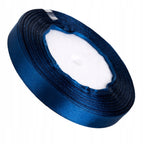 WSTĄŻKA satynowa AKSAMITNA 6mm do dekoracji na ŚWIĘTA ozdobna 32m prezenty