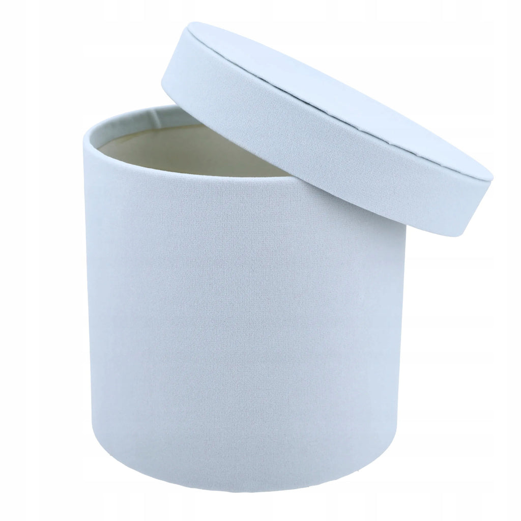 Flower Box Błękit Mały 12cm Eleganckie Pudełko Na KWIATY Do Dekoracji