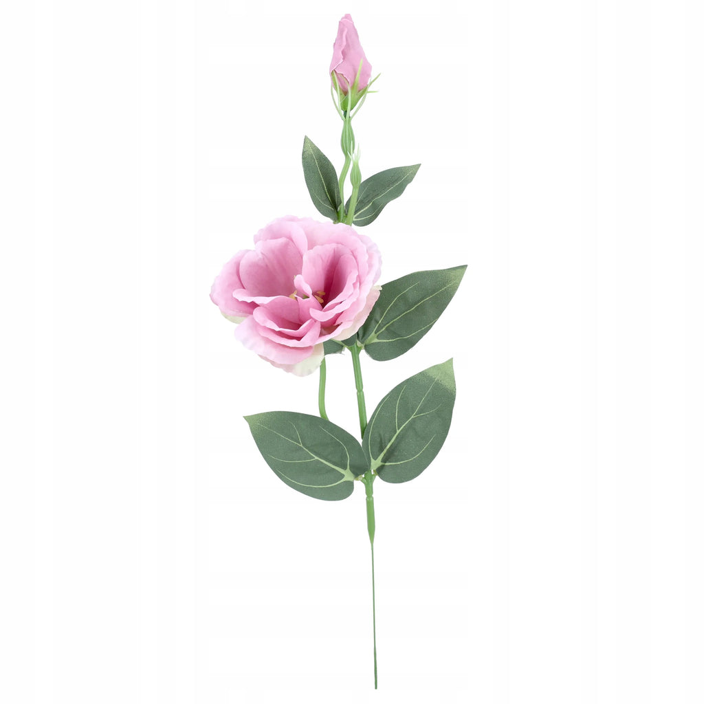 SZTUCZNE KWIATY EUSTOMY gałązka ozdobna EUSTOMA 50cm do kompozycji BUKIETU