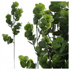 KWIATY SZTUCZNE EUKALIPTUS gałązka dekoracyjna 54cm ozdobna STROIK bukiet