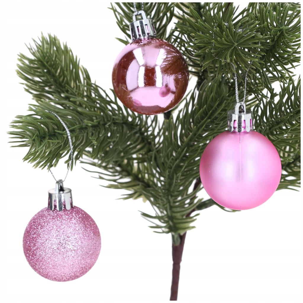 Bombki na CHOINKĘ dekoracje ŚWIĄTECZNE bombki choinkowe 12szt na ŚWIĘTA 3cm