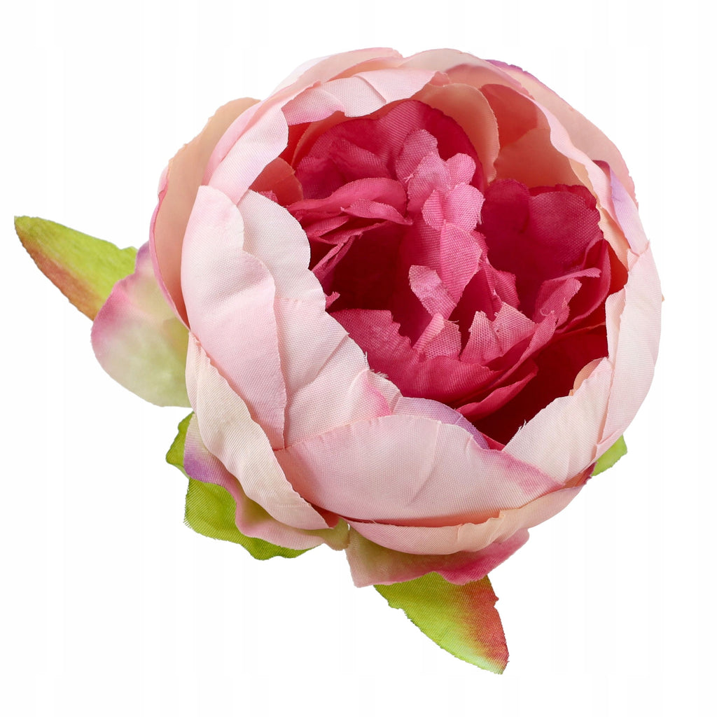 Peonie Różowo Malinowe Piwonie Dekoracja Główki Wyrobowe KWIATY SZTUCZNE