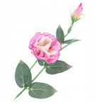 EUSTOMA SZTUCZNA KWIATY SZTUCZNE jak żywe GAŁĄZKA EUSTOMY 50cm na STROIK