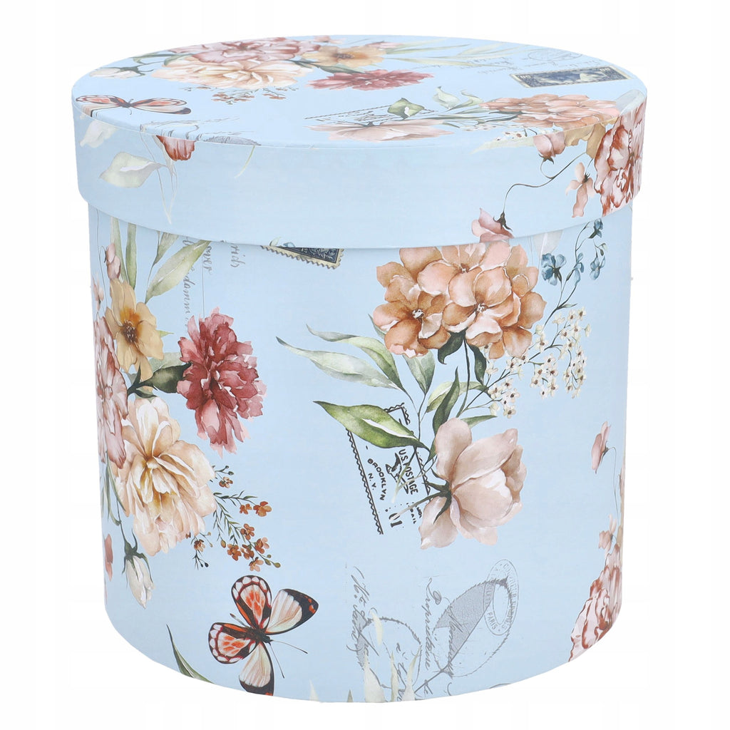 FLOWERBOX prezentowy Imieniny PUDEŁKO dekoracyjne DIY BOX na Urodziny