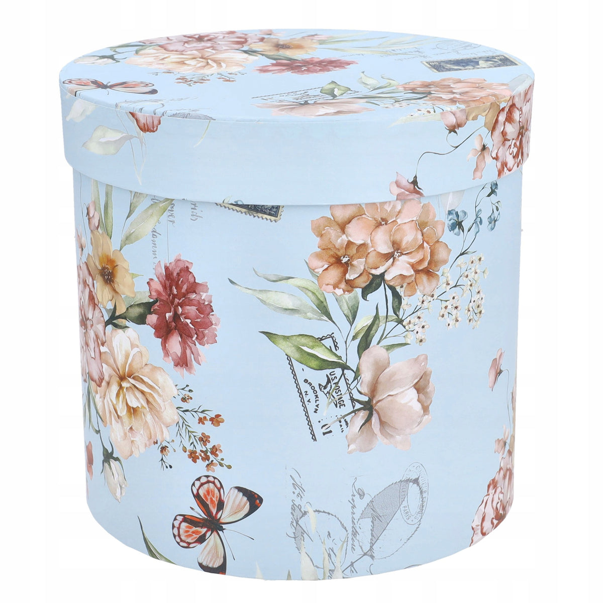 FLOWERBOX prezentowy Imieniny PUDEŁKO dekoracyjne DIY BOX na Urodziny