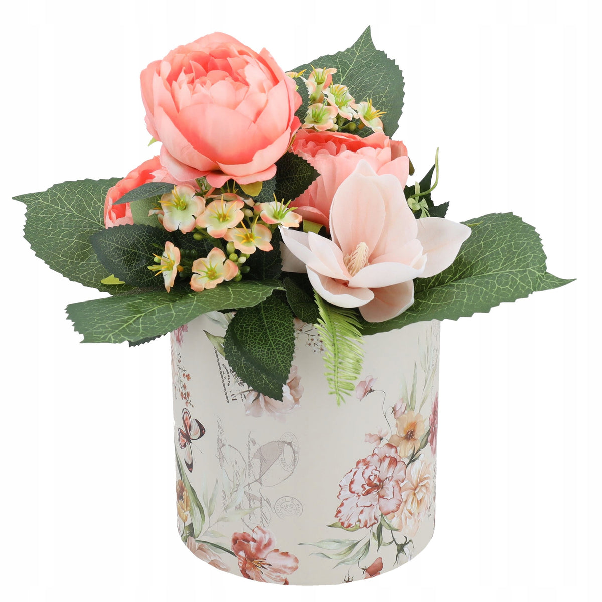 FLOWER BOX prezentowy na Urodziny DIY Pudełko dekoracyjne Imieniny Upominek