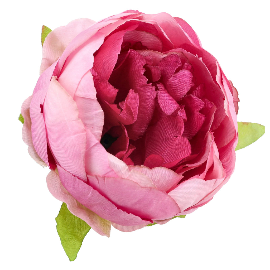 Peonie 6 szt Zestaw Główki Kwiatowe Wyrobowe 8cm Na Cmentarz Ozdoba STROIK