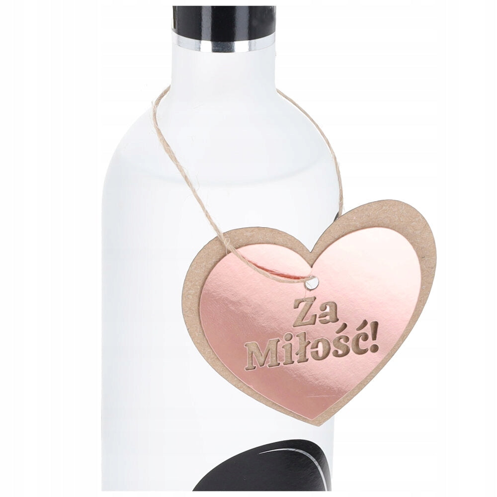 Zawieszki Na Butelkę Weselną Ozdoba Na Alkohol