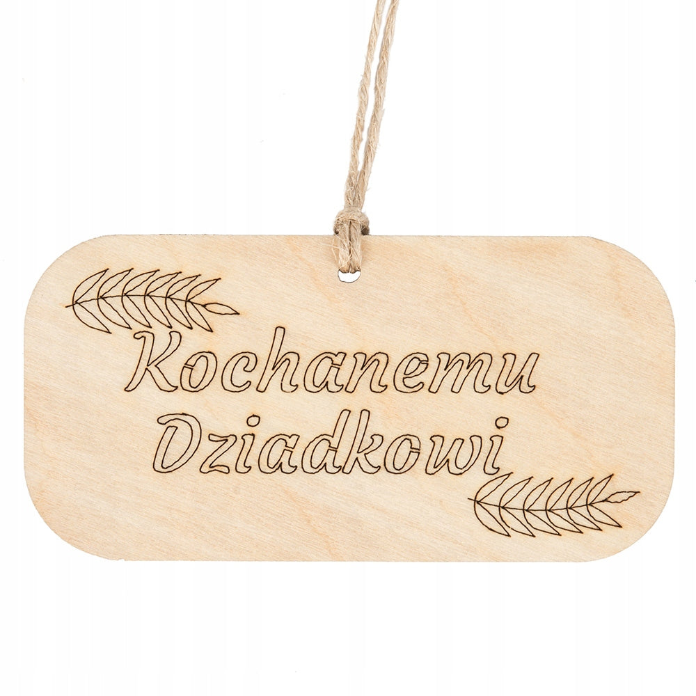 Zawieszka Na Znicz Wszystkich Świętych Dla Dziadka