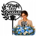 Topper Czarny Koniec roku Do Flowerboxa Dla Wychowawczyni Zakończenie