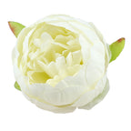 Peonie Piwonie Ecru Główki Kwiatowe Do Kompozycji Do Bukietu 6szt 8cm