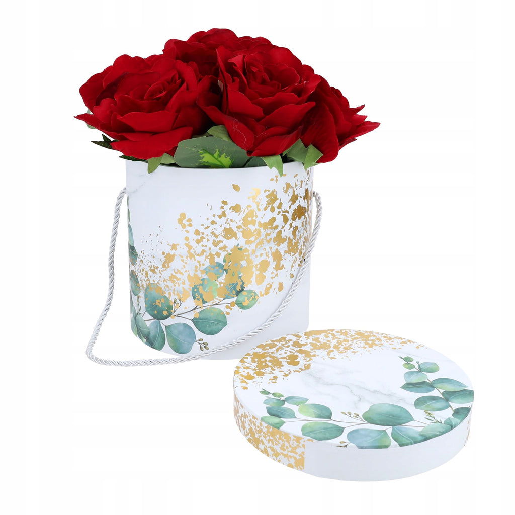 FLOWER BOX PUDEŁKO dekoracyjne prezentowe na ŚLUB KOMUNIĘ pudełeczko box