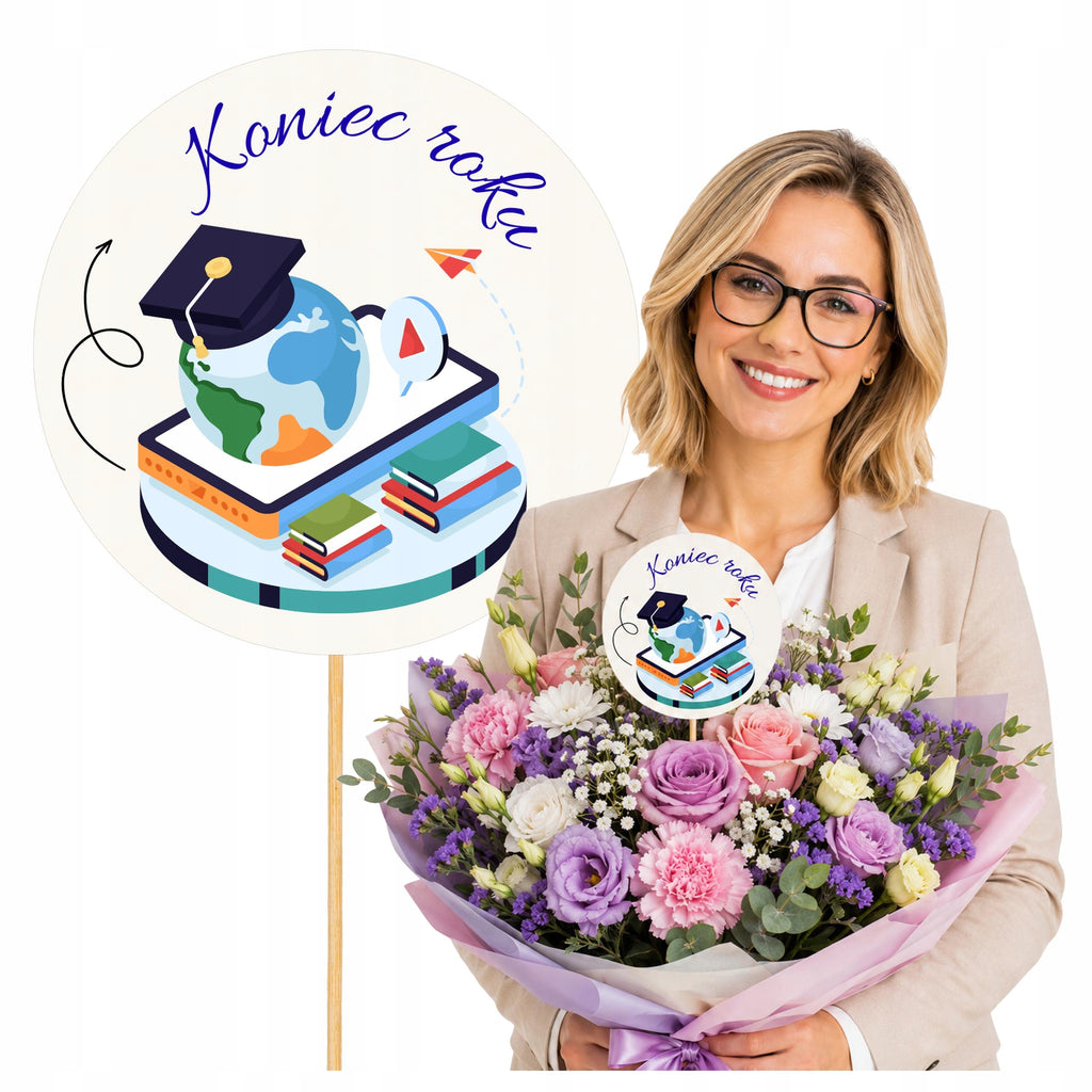 PREZENT DLA NAUCZYCIELA na zakończenie roku TOPER podziękowanie TOPPER