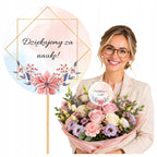 TOPPER upominek PREZENT DLA NAUCZYCIELA na zakończenie roku PODZIĘKOWANIE