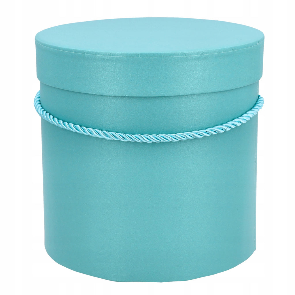 Flower Box Zielony 17cm Pudełko Na Kwiaty Urodziny Prezent Dekoracyjne