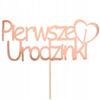 Topper Pierwsze Urodzinki Dekoracja Na Tort