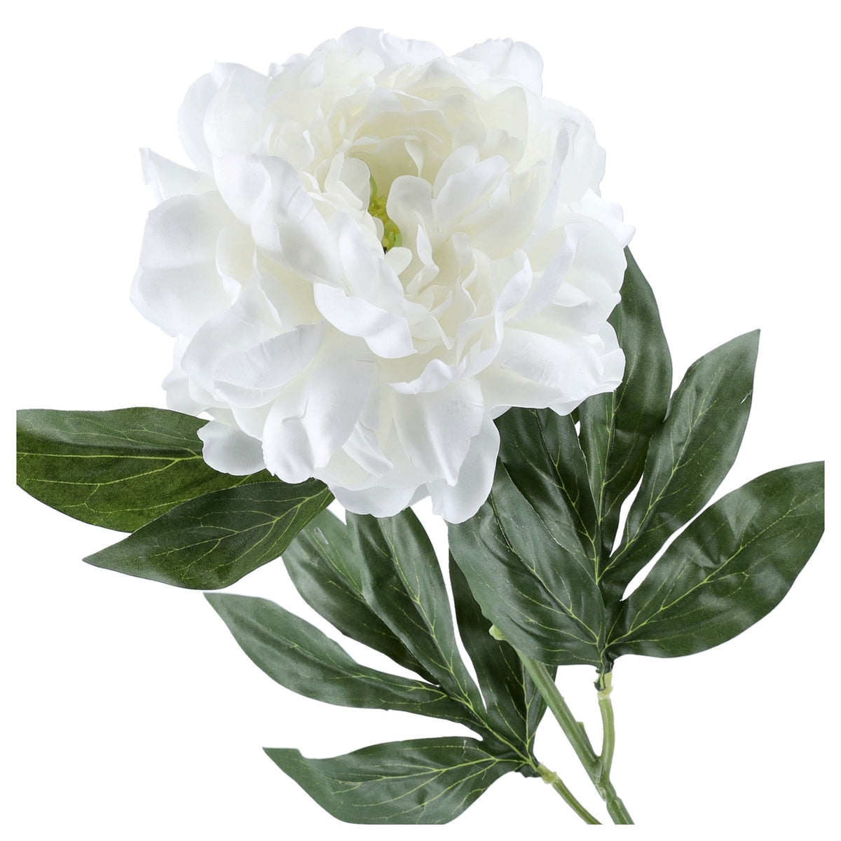 Gałązka Peonia 77cm Biel Piwonia Peonia Kwiaty Sztuczne Jak Żywe Do Wazonu