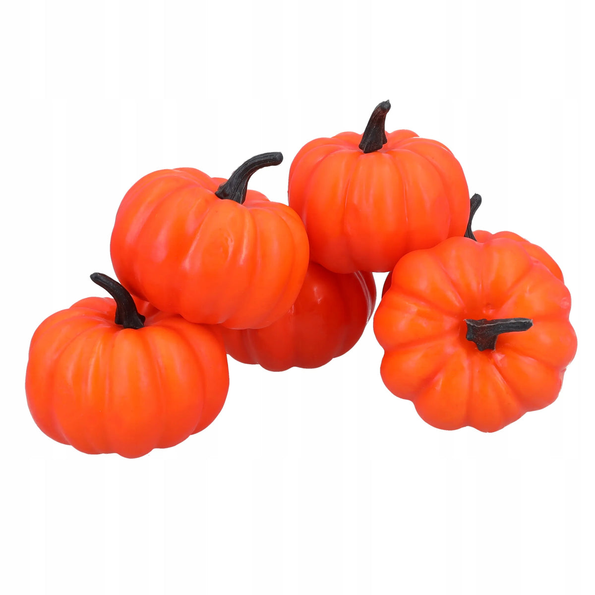 DYNIA ozdobna HALLOWEEN dekoracja jesienna do KOMPOZYCJI dynia 8cm ozdoba