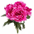 SZTUCZNE KWIATY Bukiet Peonia Piwonia jak żywe Kompozycja Stroik Róż 45cm