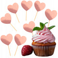Toppery Toperki Na Tort Ciasto Muffinek Do Babeczek Serca Serce Dekoracje