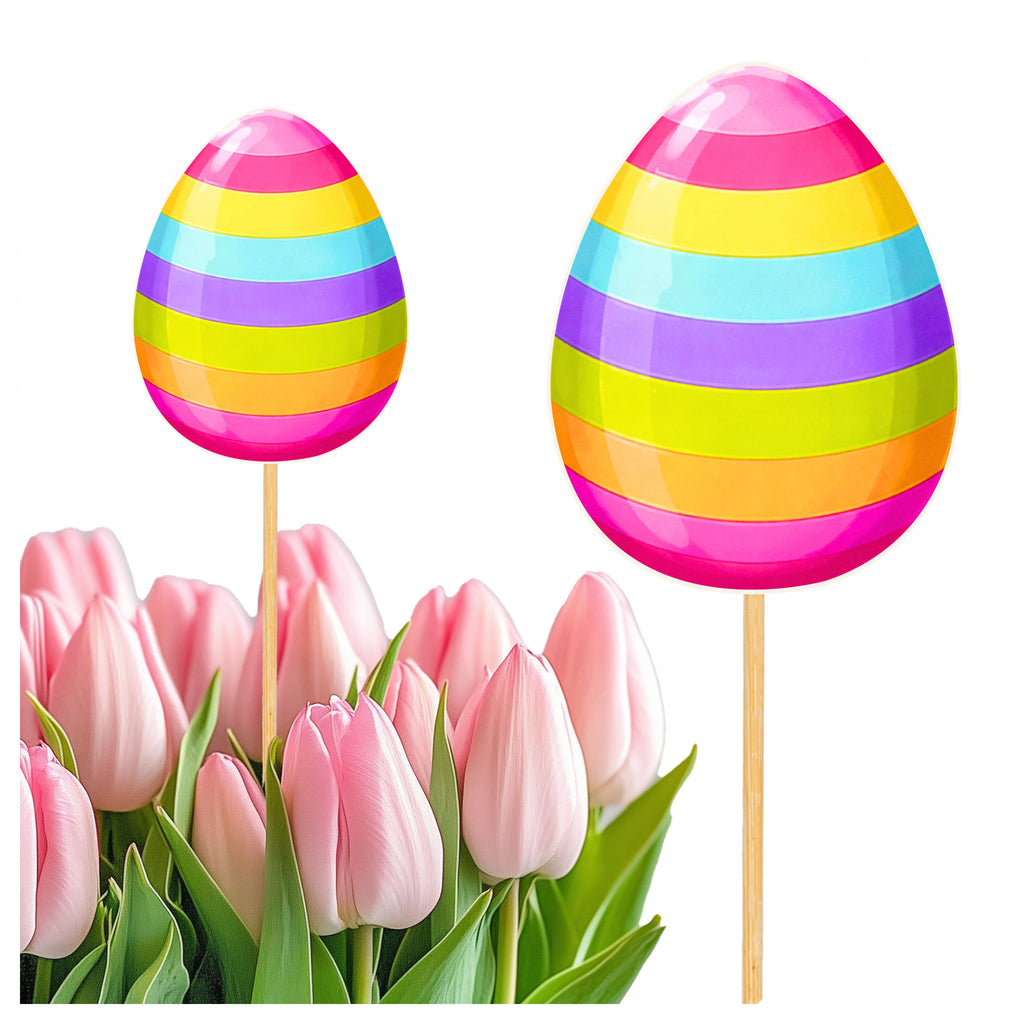 TOPPER WIELKANOC do święconki dekoracje do BABKI jajko JAJO WIELKANOCNE