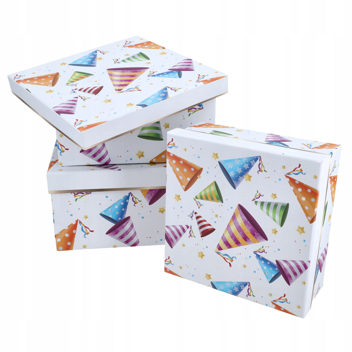 Flower Box Prostokątny L Biały Urodzinowy Prezent Urodzinowy DIY Pudełko