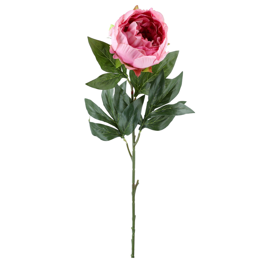 Gałązka Peonia 78cm Róż Gałązki Bukiety Dekoracje Kwiatowe PIWONIA Bukiet