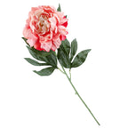 Gałązka Peonia 77cm Brzoskwinia Krem Peonia Piwonia Gałązka Kwiaty Sztuczne